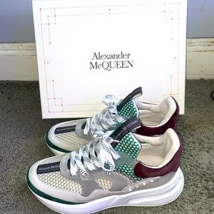 Alexander McQueen Oversized Runner Sneakers